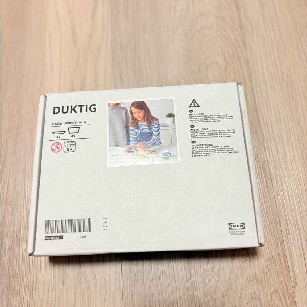 IKEA DUKTIG Creative Play Set in White